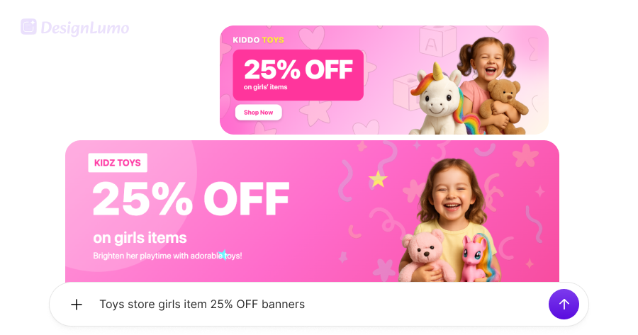 Etsy Banner Images Using DesignLumo